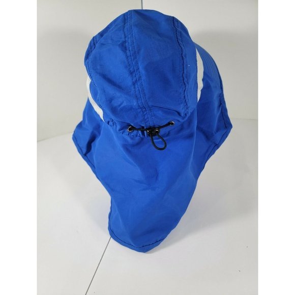 NWT Full Protection Coverage Hat Blue One Size Adjustable Connectyle UPF 50+ - Picture 7 of 11